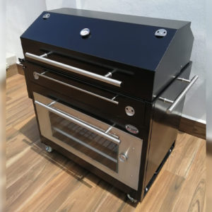 Asador ataúd movil