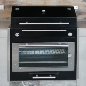 Asador ataúd empotrable