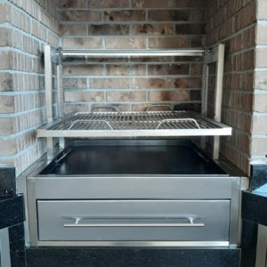 Asador empotrable